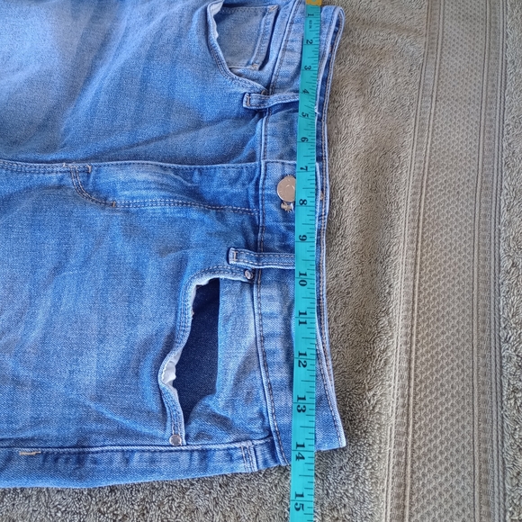 WHBM Slim Jeans Women Size 4 Medium Wash high rise - Picture 7 of 12